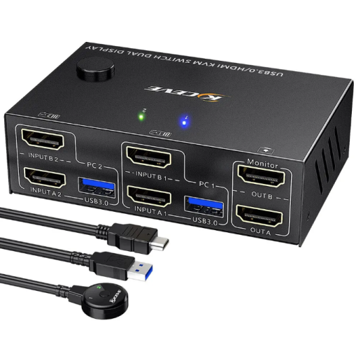 KVM Switch ve Printserver